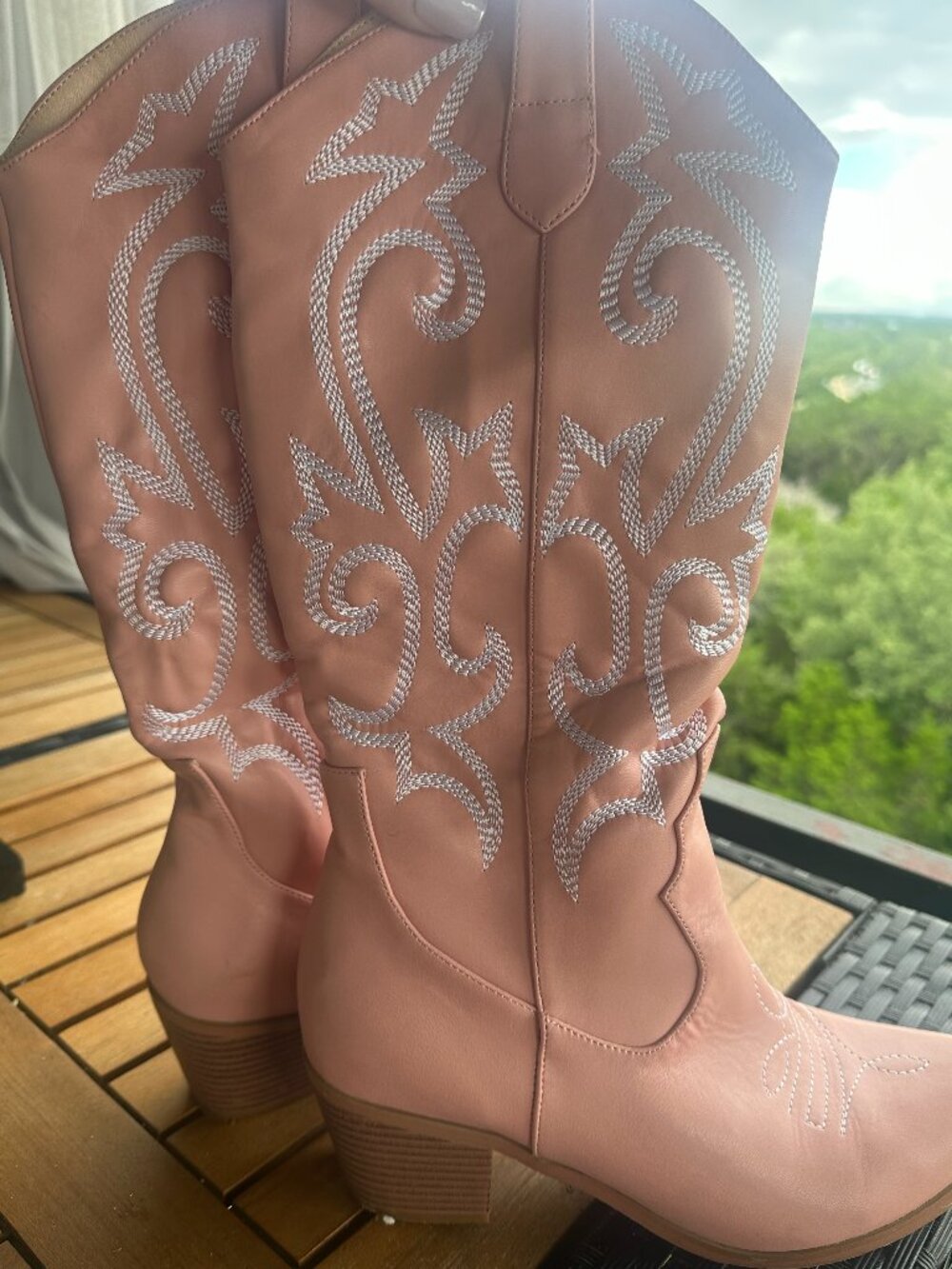 Women's Pink Cowboy Boots